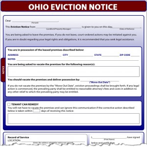 ohio eviction