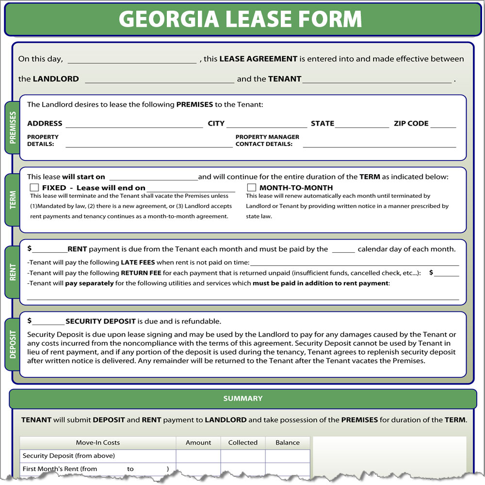 Georgia Lease