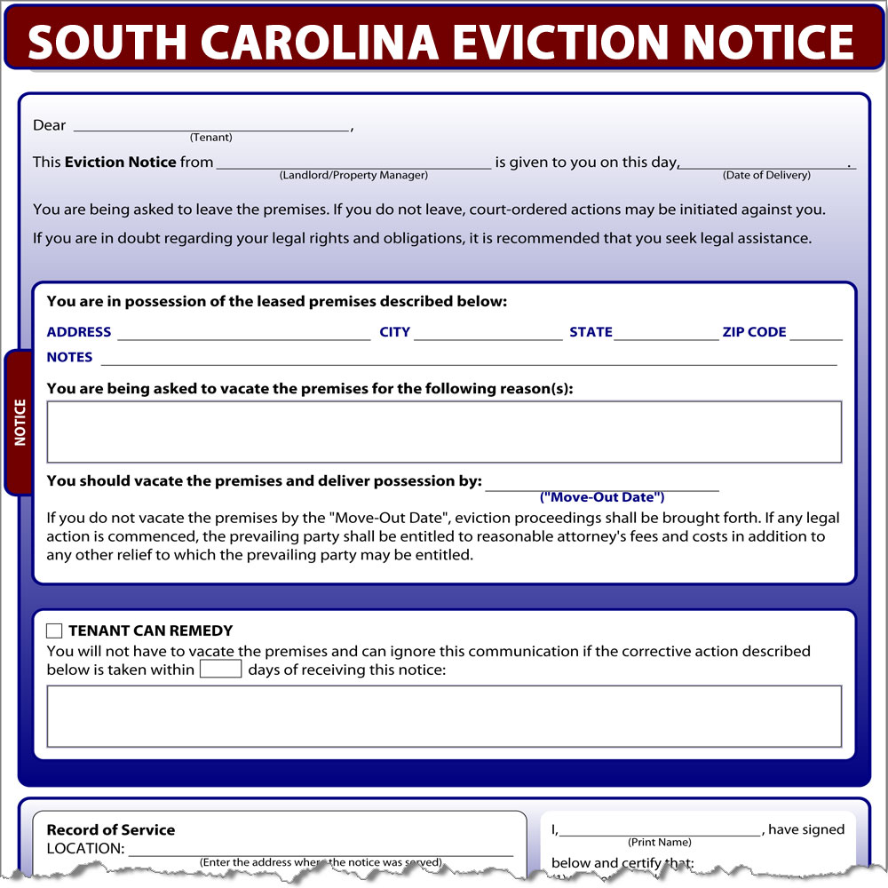 south-carolina-eviction-notice
