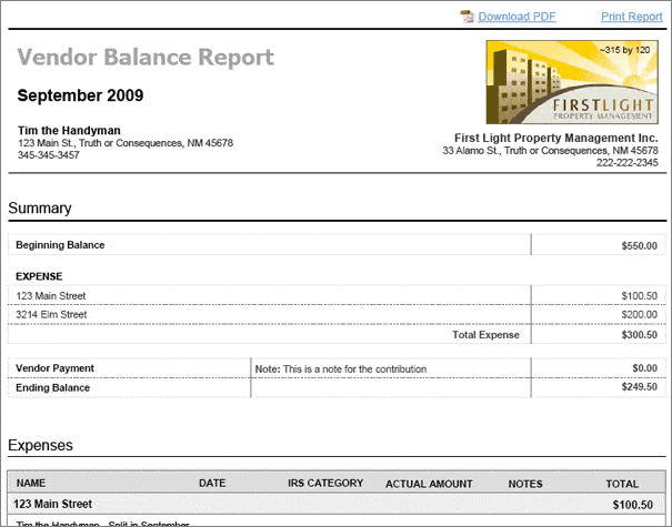 Rental Property Program