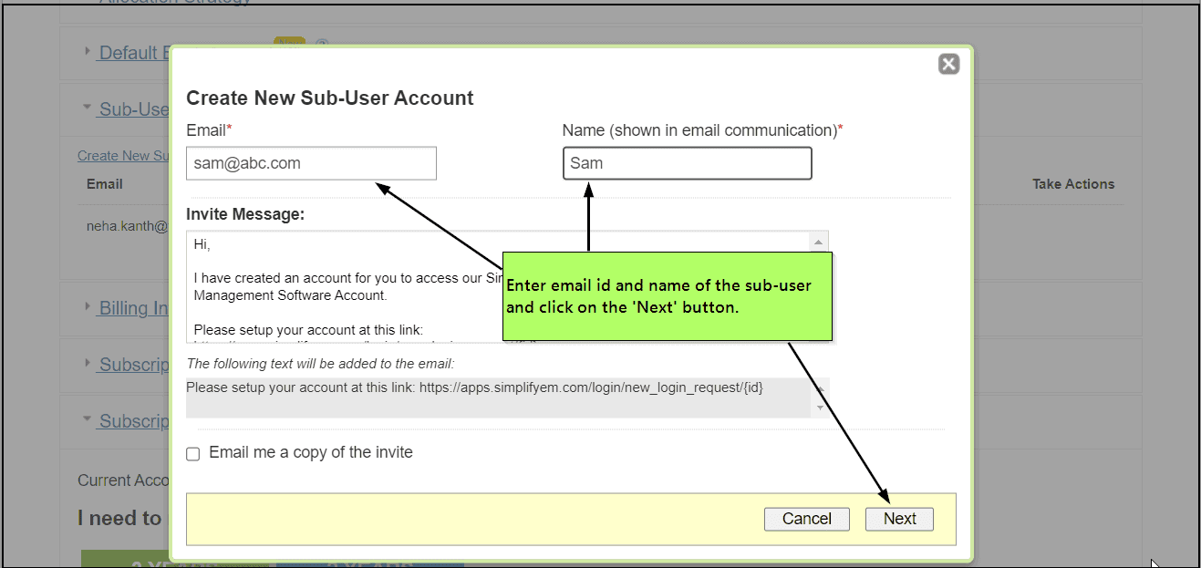 Setup Additional User Emails in SimplifyEm - FAQs