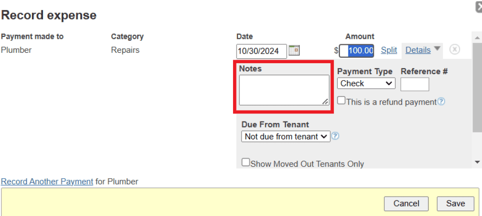 Adding Notes to Transactions - SimplifyEm FAQ