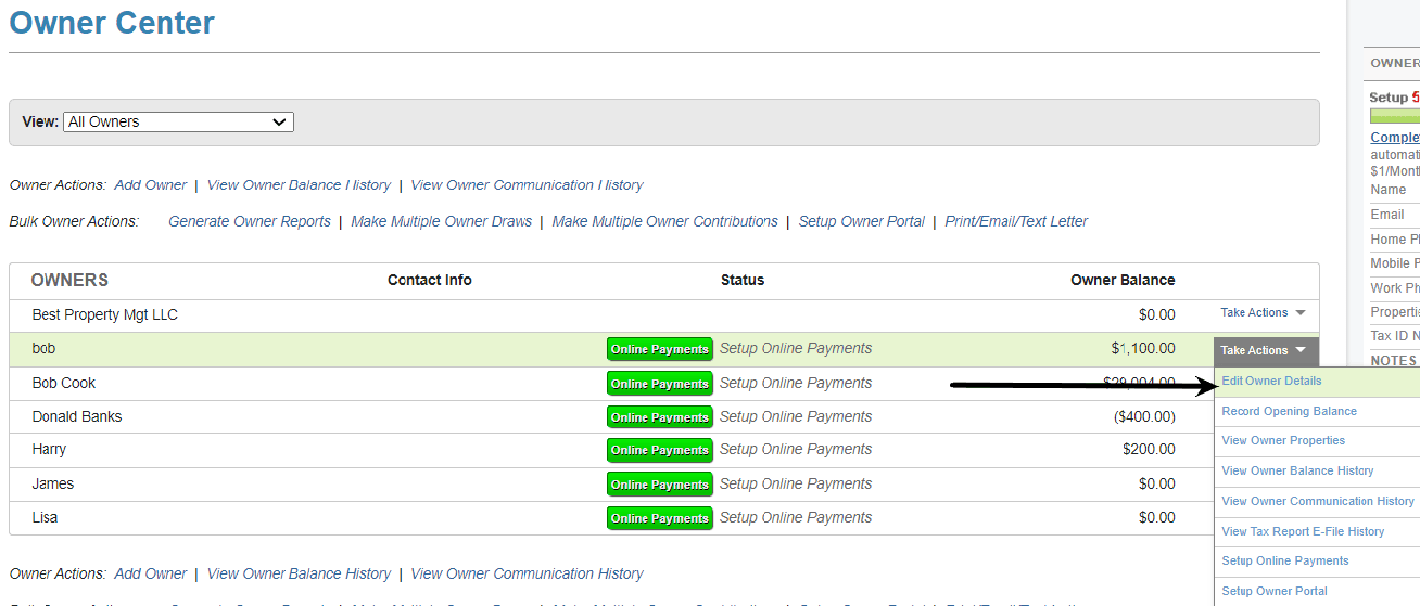 Adding Property Owner Info in SimplifyEm Software