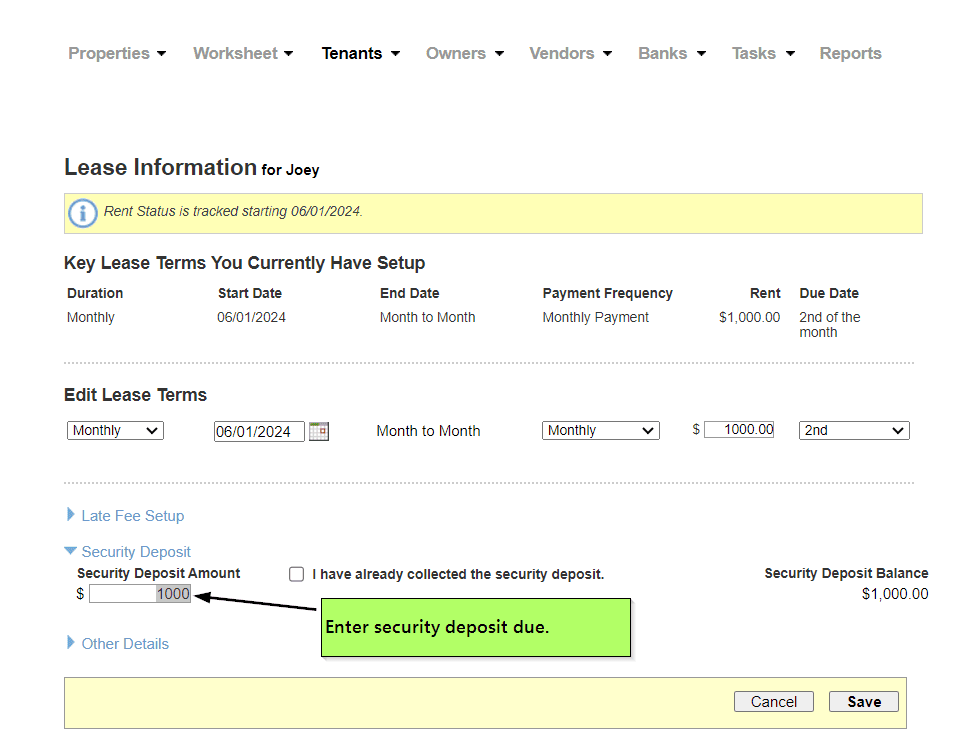 Track Security Deposits - SimplifyEm FAQs