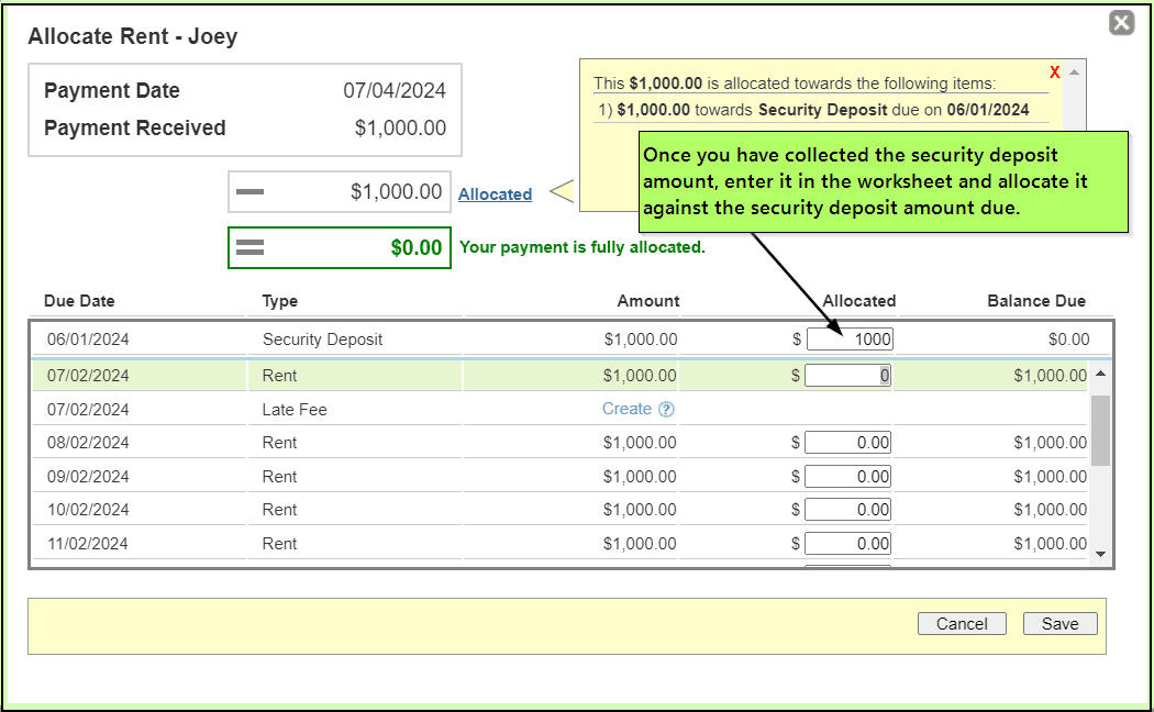 Track Security Deposits - SimplifyEm FAQs