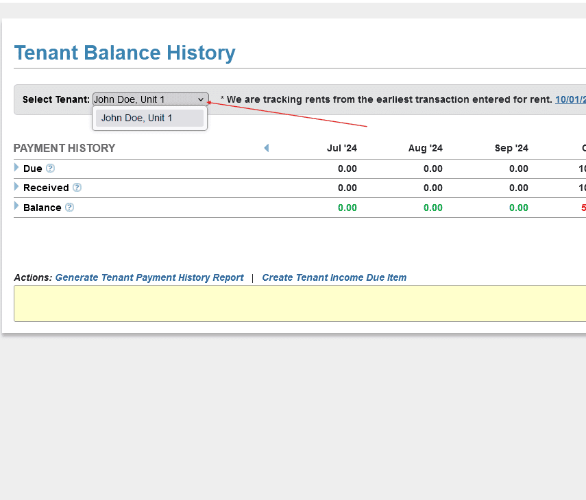 Tenant-Balance-History