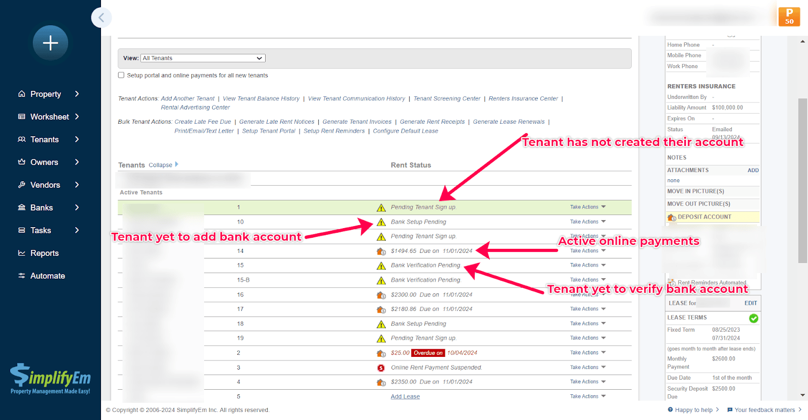 Pending State After Bank Verification - SimplifyEm